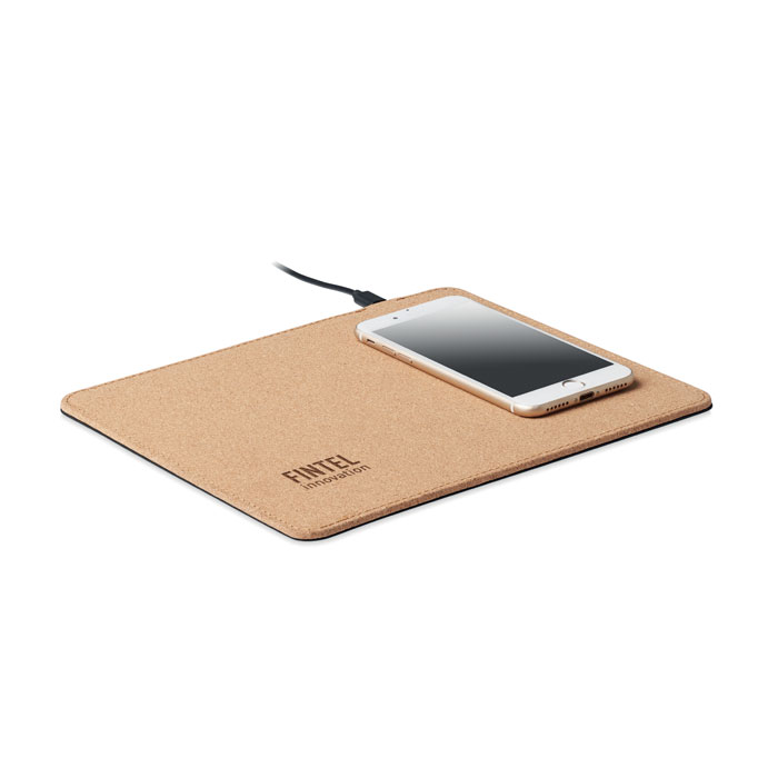 Mouse pad in sughero 15W beige item picture printed