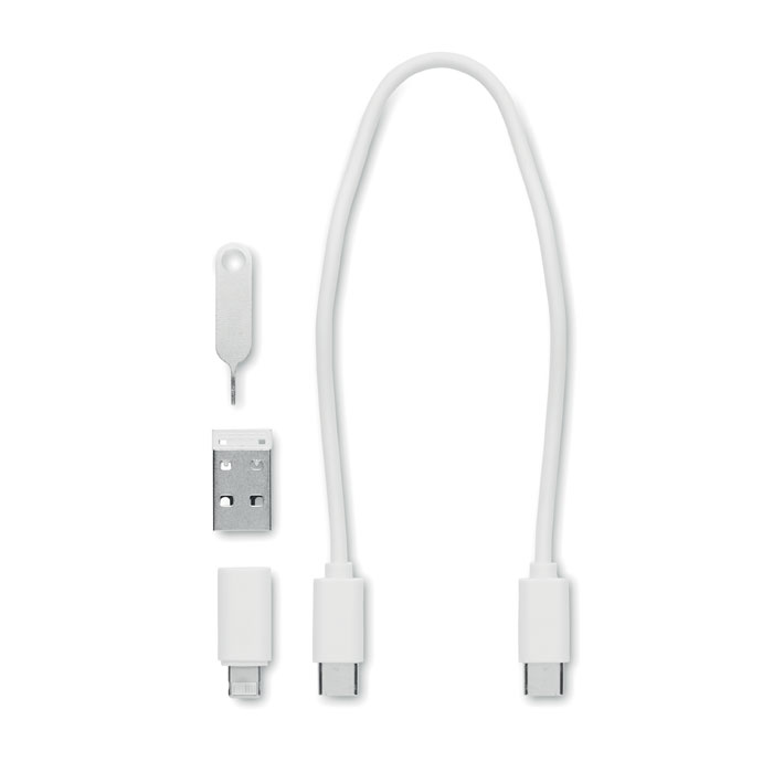 9 in 1 cable connector set Bianco item picture top
