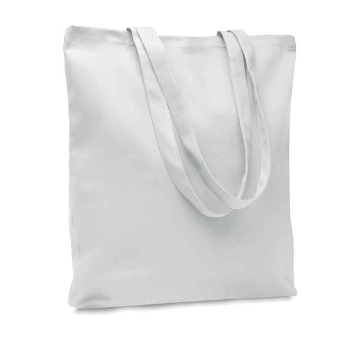 Shopper in tela 270 gr/m² white item picture front