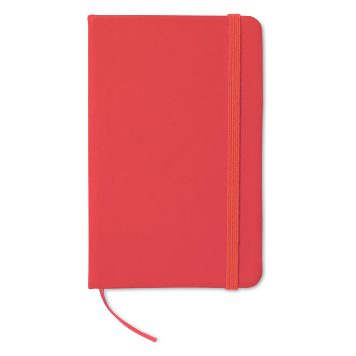 A6 notebook 96 lined sheets Rosso item picture front