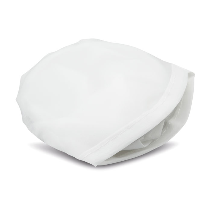 Foldable frisbee in pouch Bianco item picture back