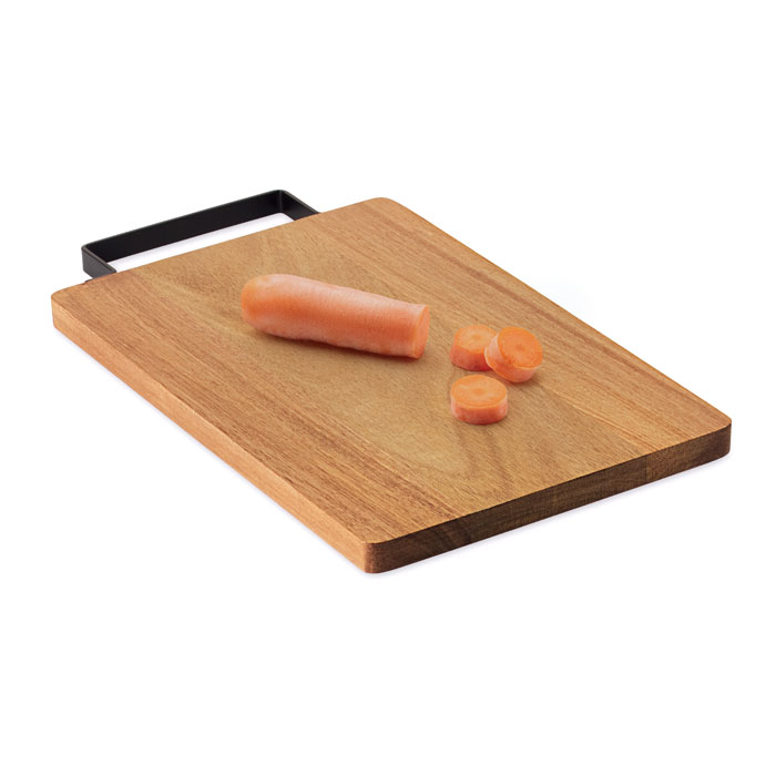Acacia board with steel handle Legno item picture back