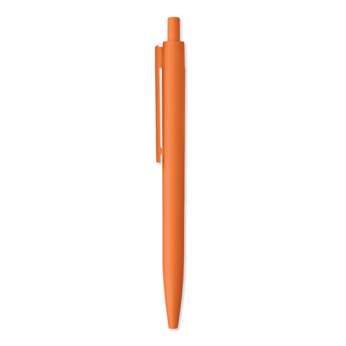 Ball pen in recycled ABS Arancio item picture side