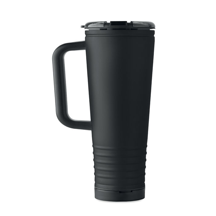 Bicchiere doppio strato 700 ml Nero item picture side