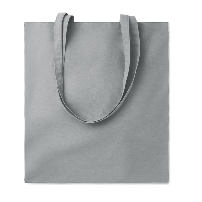 180gr/m² cotton shopping bag Grigio item picture front