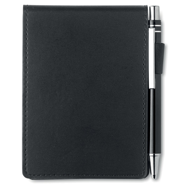 Block notes reporter A7 black item picture front