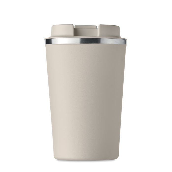 Double wall tumbler 350 ml Beige item picture top