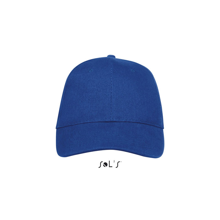 BUFFALO SIX PANEL CAP Blu Royal item picture front