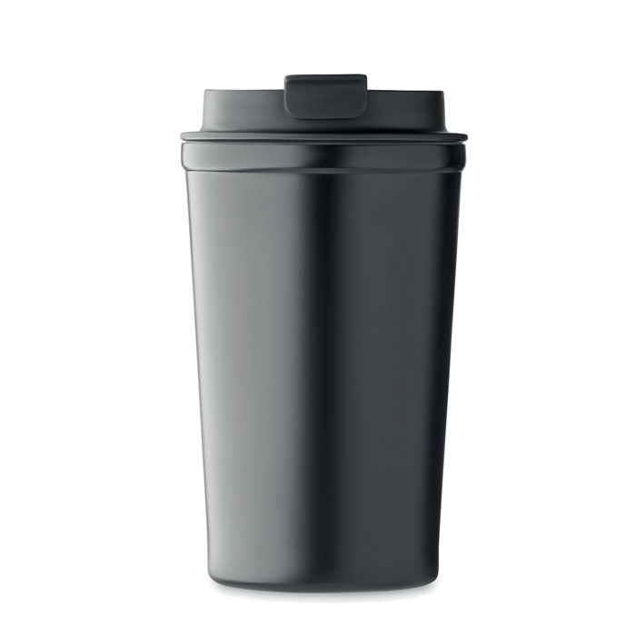 Bicchiere doppio strato 350 ml Nero item picture side