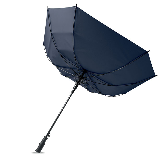 23'' Windproof square umbrella Francese Navy item picture side