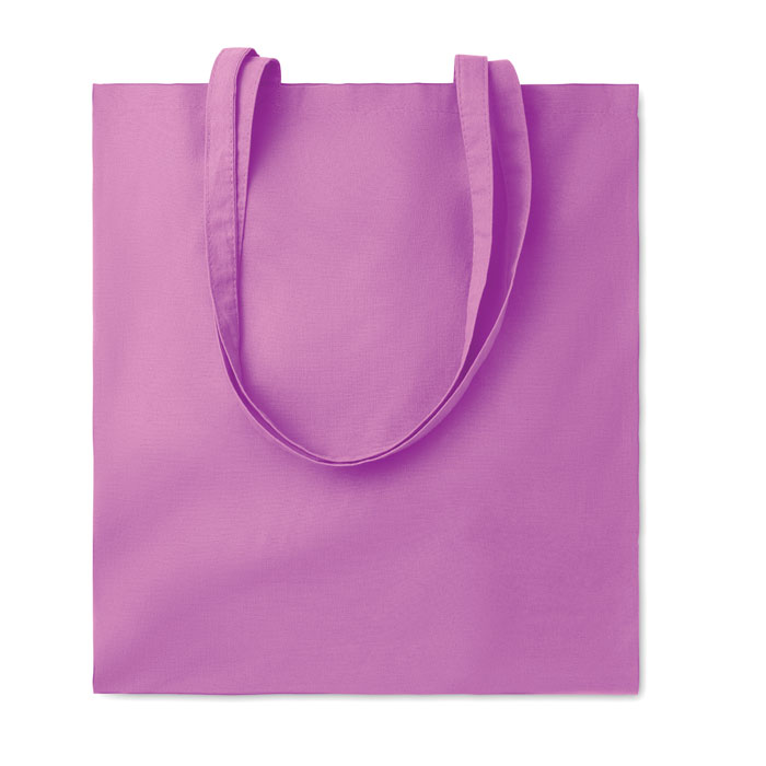 Shopper in cotone da 180gr Viola item picture front