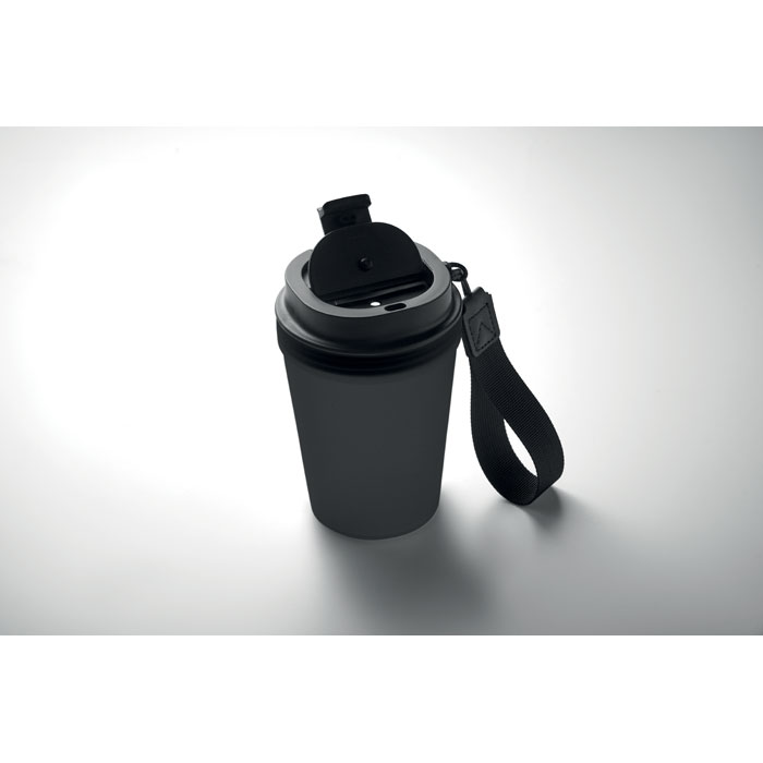 Single wall tumbler 300 ml Nero item picture side