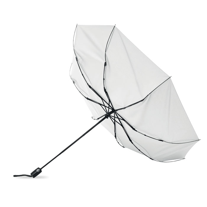 27 inch windproof umbrella Bianco item picture open