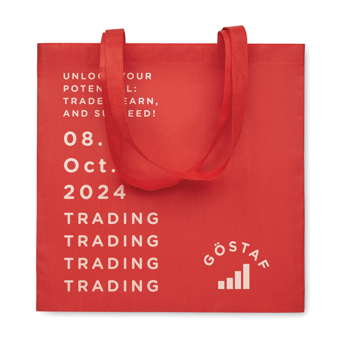 Shopper in TNT RPET            MO2194 Rosso item picture printed