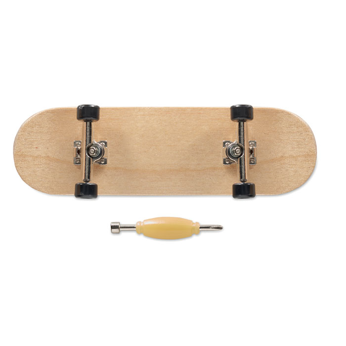 Mini skateboard di legno wood item picture back