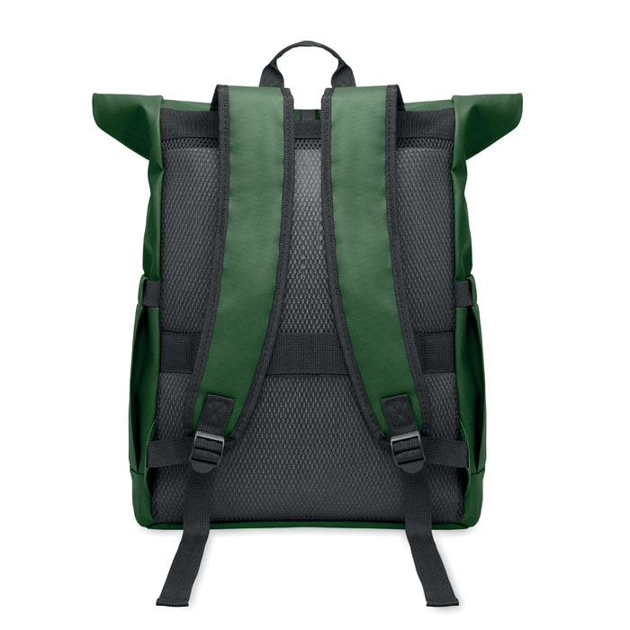 Zaino Rolltop per laptop 600D Verde Scuro item picture 2
