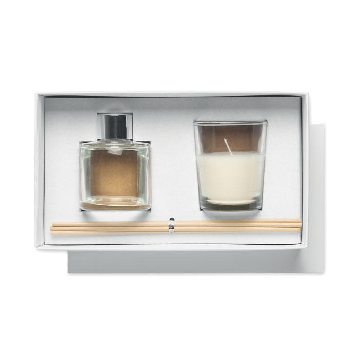 Set diffusore e candela Trasparente item picture back
