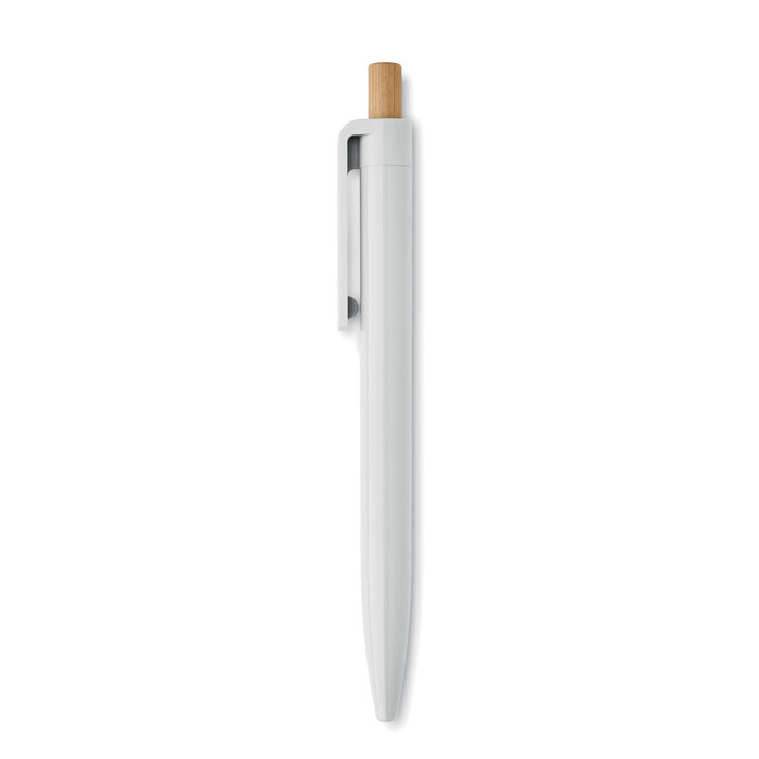 Penna a sfera in ABS riciclato Bianco item picture open
