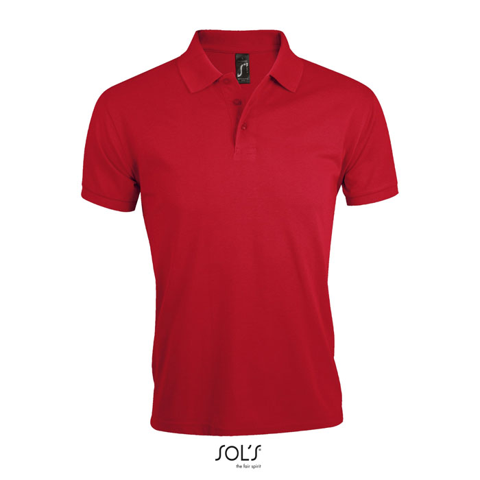 PRIME-MEN POLO-200g red item picture front