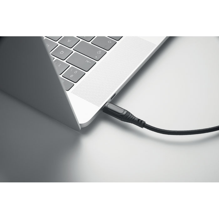 100W charging cable type-C Nero item picture 2