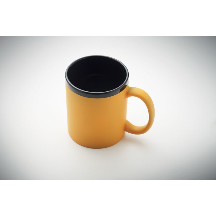 Ceramic mug for laser 300 ml Giallo item detail picture