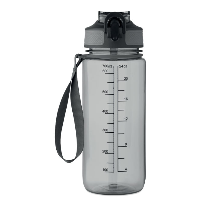 Bottiglia sport 700ml Grigio Trasparente item detail picture