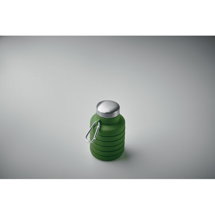 Collapsible bottle 500ml Verde Scuro item picture side