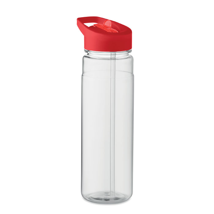 RPET bottle 650ml PP flip lid Rosso item picture side