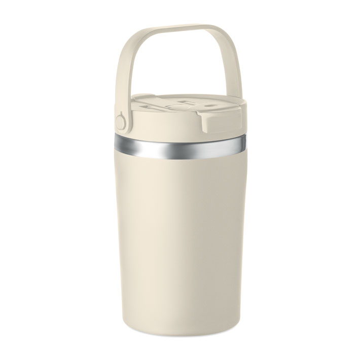 Bicchiere doppio strato 350 ml Beige item picture front