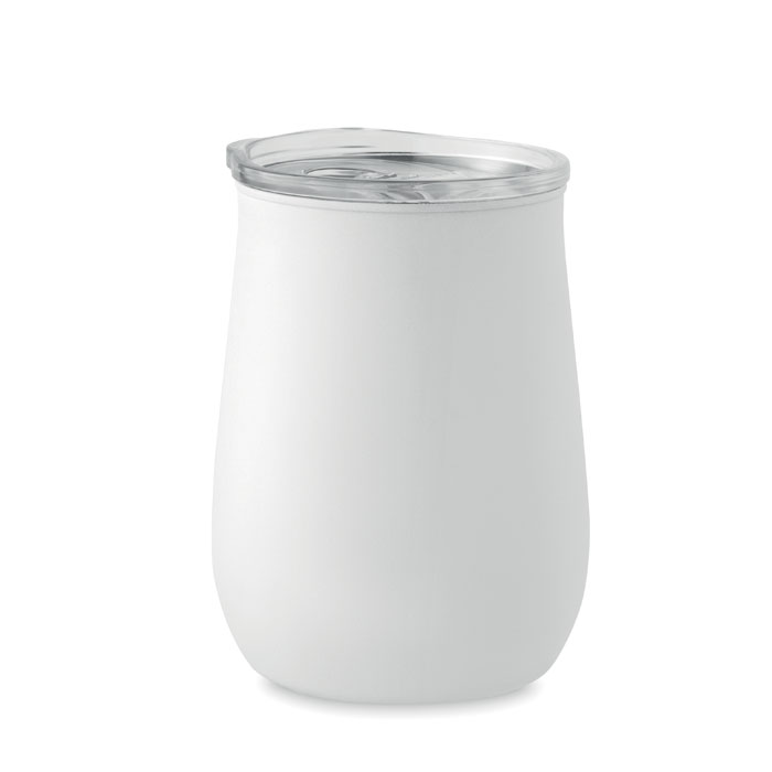 Tazza in inox riciclato Bianco item picture side