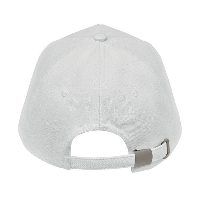 Organic cotton baseball cap Bianco item picture open