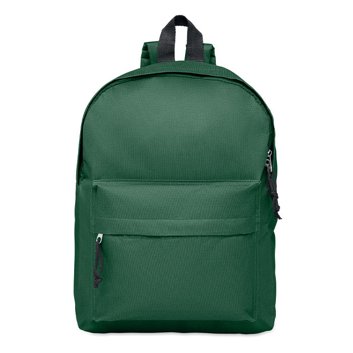 600D polyester backpack Verde Scuro item picture front