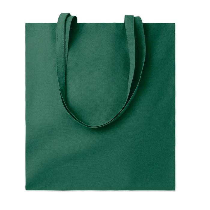 Shopper in cotone 140gr Dark green item picture front
