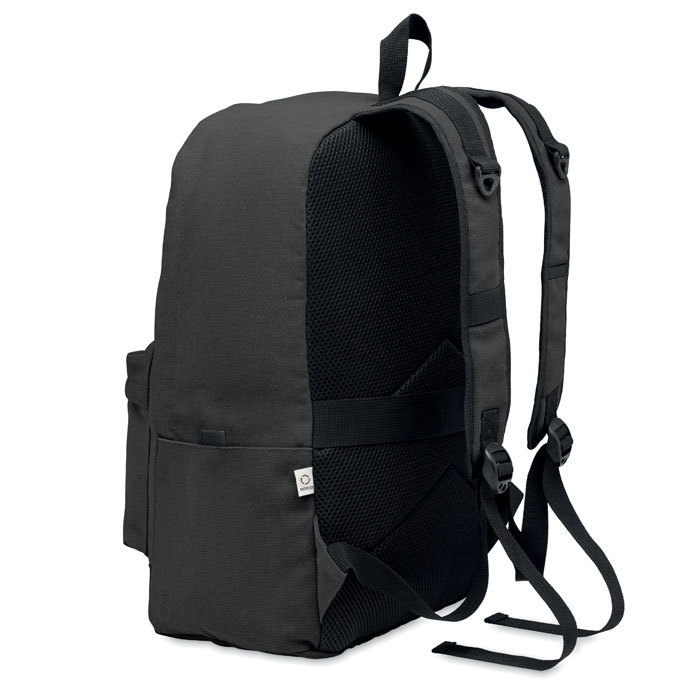 15 inch laptop backpack Nero item picture open