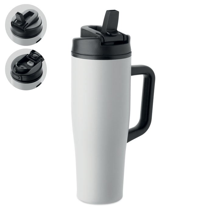 Bicchiere doppio strato 900 ml Bianco item picture front