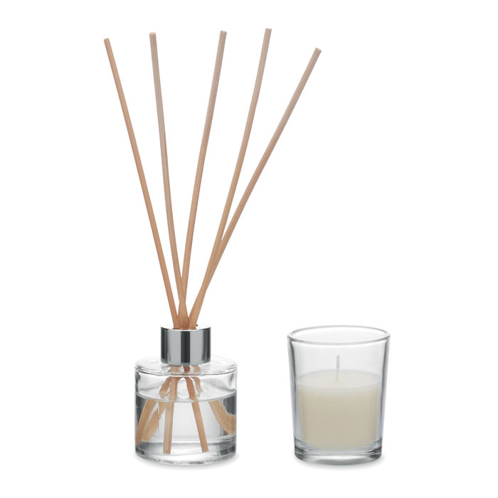 Set diffusore e candela Trasparente item picture 1