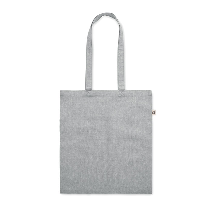 Shopping bag with long handles Grigio item picture side