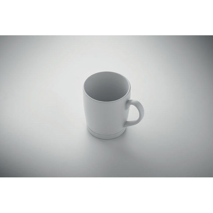 Tazza in ceramica. 300 ml. Bianco item detail picture