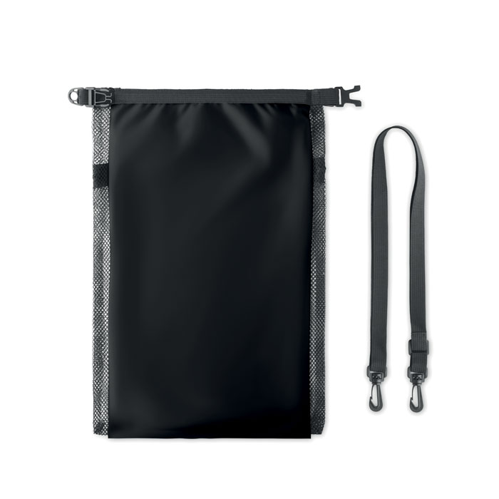 Waterproof bag 6L with strap Nero item picture back