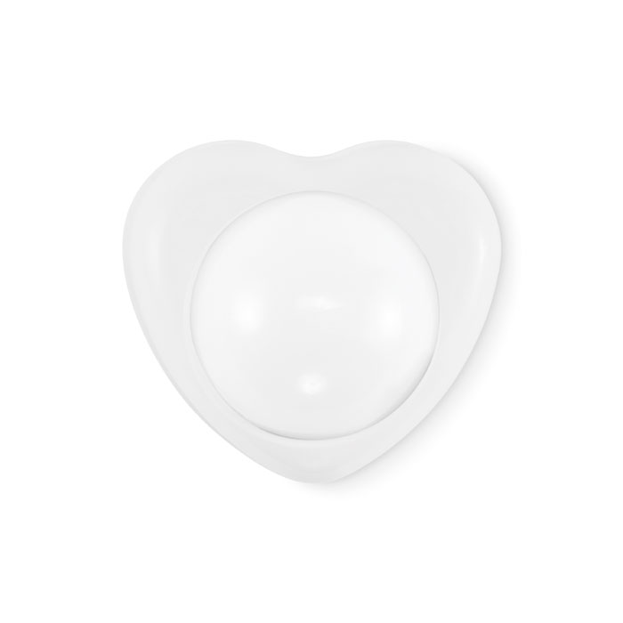 Balsamo labbra vegano a forma d Bianco item picture top