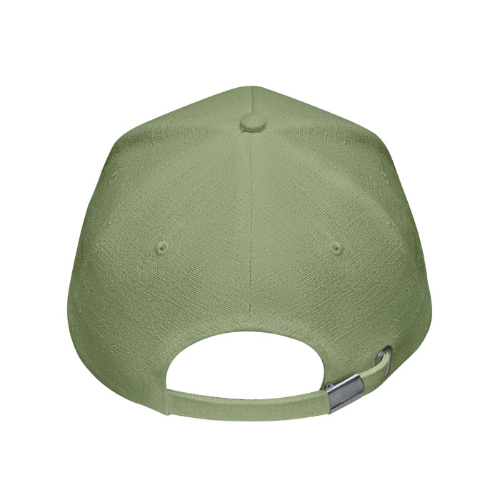 Hemp baseball cap 370 gr/m² Verde item picture top