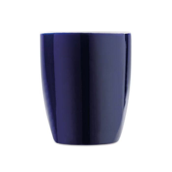 Ceramic coloured mug 290 ml Francese Navy item picture back