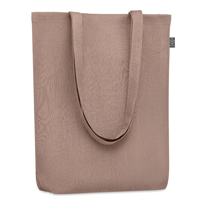Shopper in 100% canapa brown item picture front
