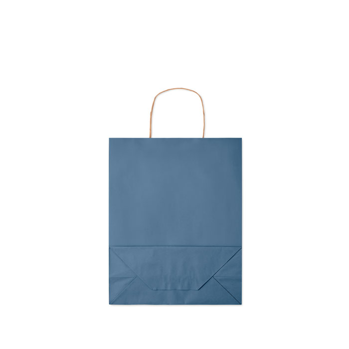 Medium Gift paper bag  90 gr/m² Blu item picture top