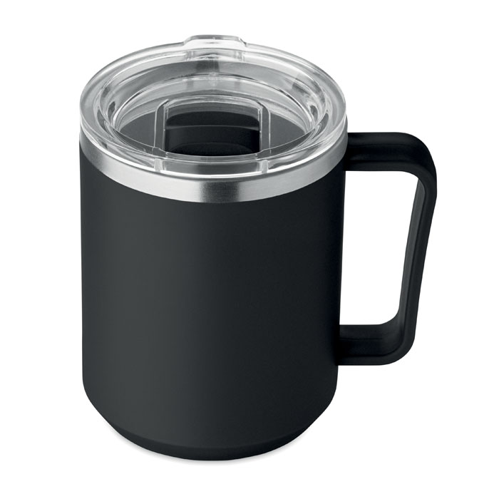 Tazza a doppio strat da 400 ml Nero item picture back
