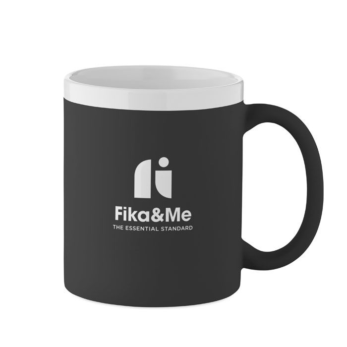 Ceramic mug 300ml Nero item picture printed