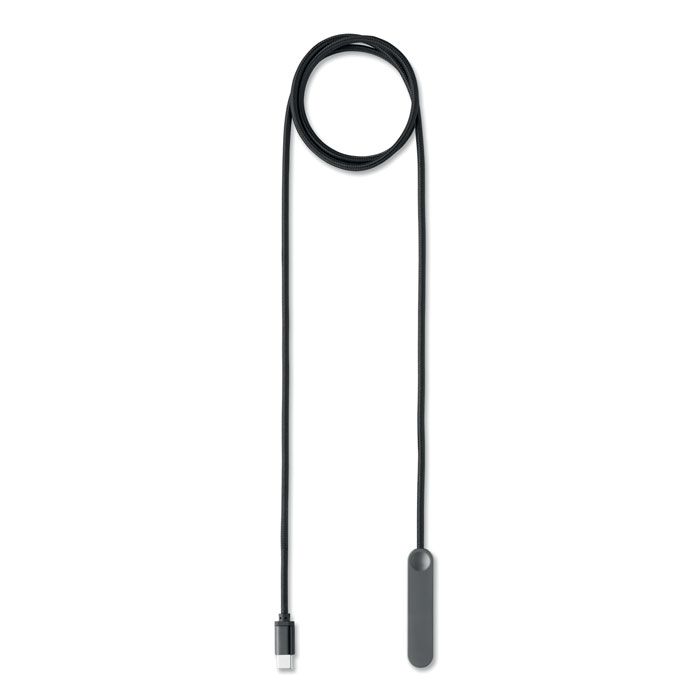 Supporto telefono con cavo Nero item picture 2