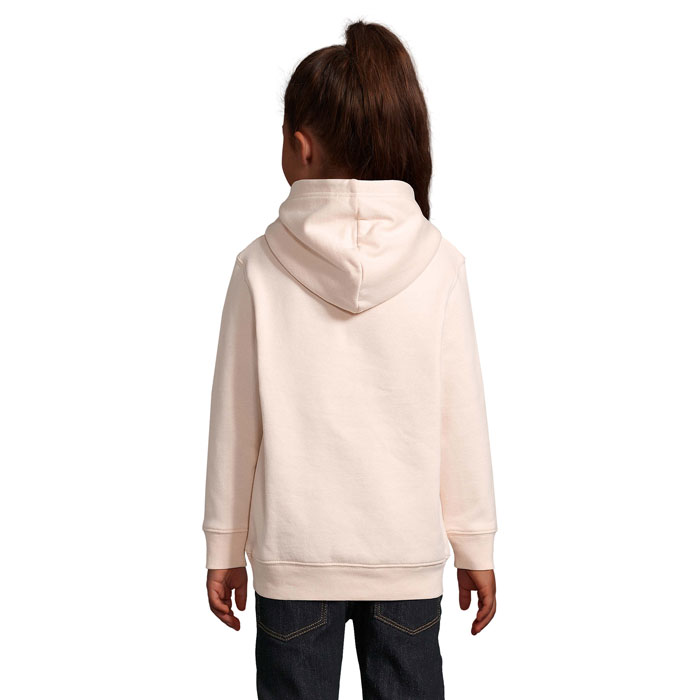 CONDOR KIDS Hooded Sweat Rosa Crema item picture back
