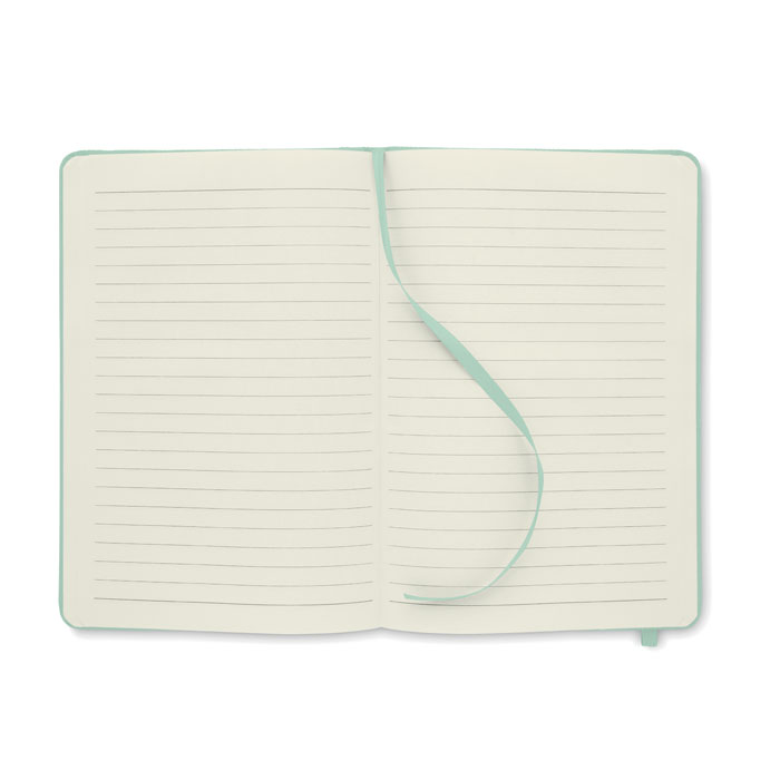 Notebook A5 in 600D RPET Verde Menta item picture top