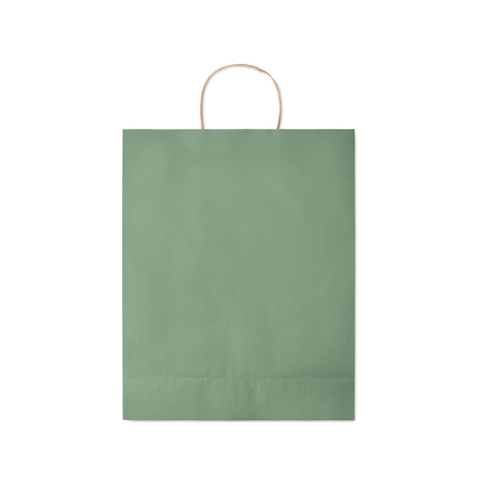 Large Gift paper bag 90 gr/m² Verde item picture top